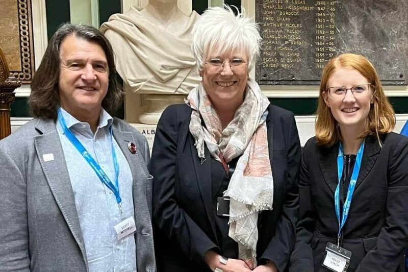 Holly was recently invited by Calderdale Dementia Friendly Community (CDFC) to interview Scott Mitchell, the widow of the late Dame Barbara Windsor which was such a privilege at a powerful event at Halifax Town Hall.